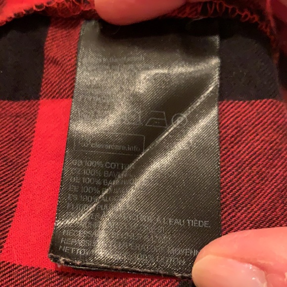 Classic Stylish H&M 100% Cotton Lumberjack Shirt — 14 - Picture 7 of 9